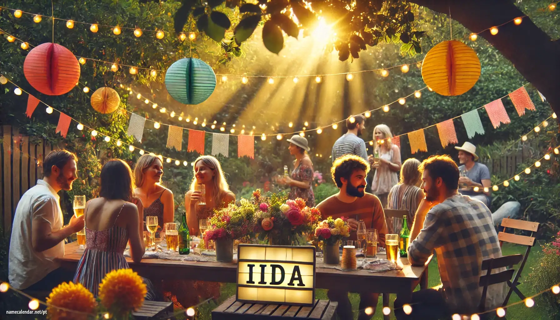 Celebração do dia do nome e nome - Iida