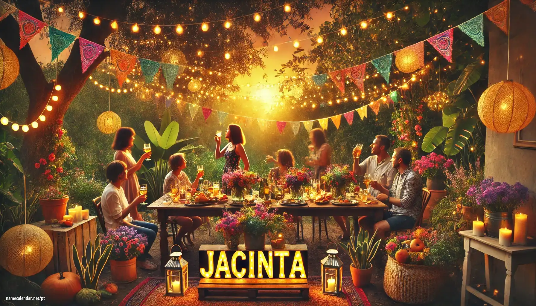 Celebração do dia do nome e nome - Jacinta