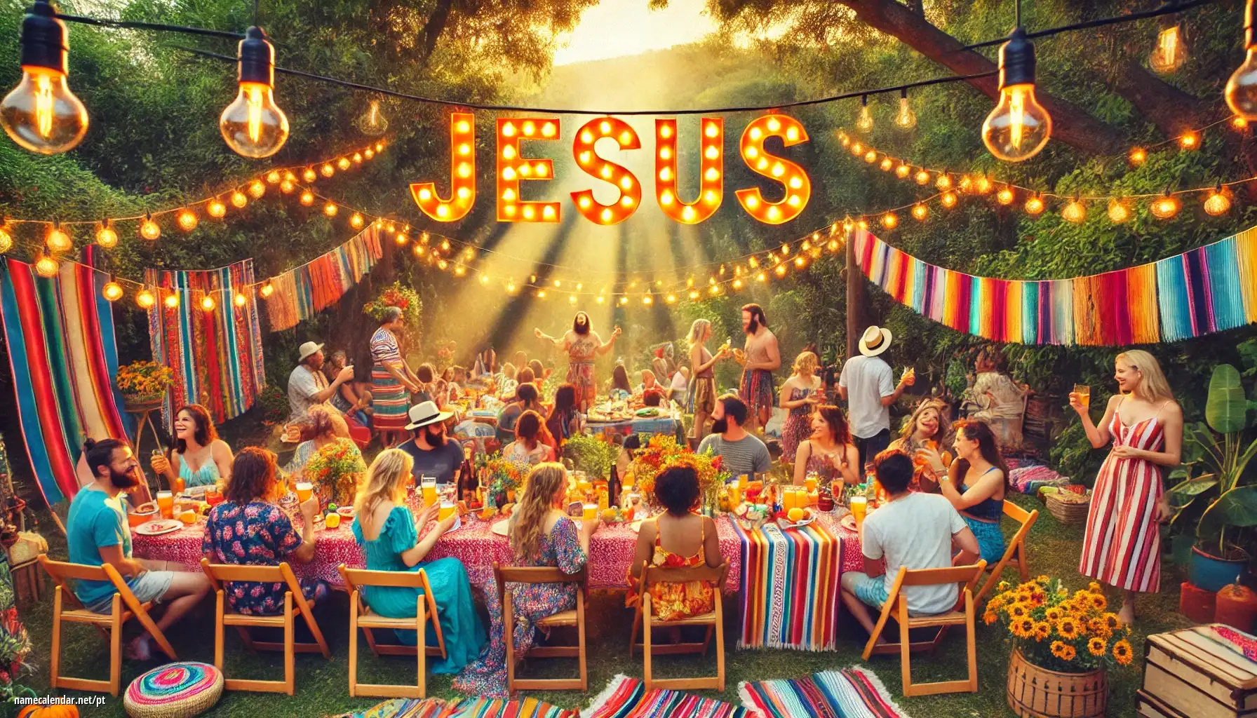 Celebração do dia do nome e nome - Jesús