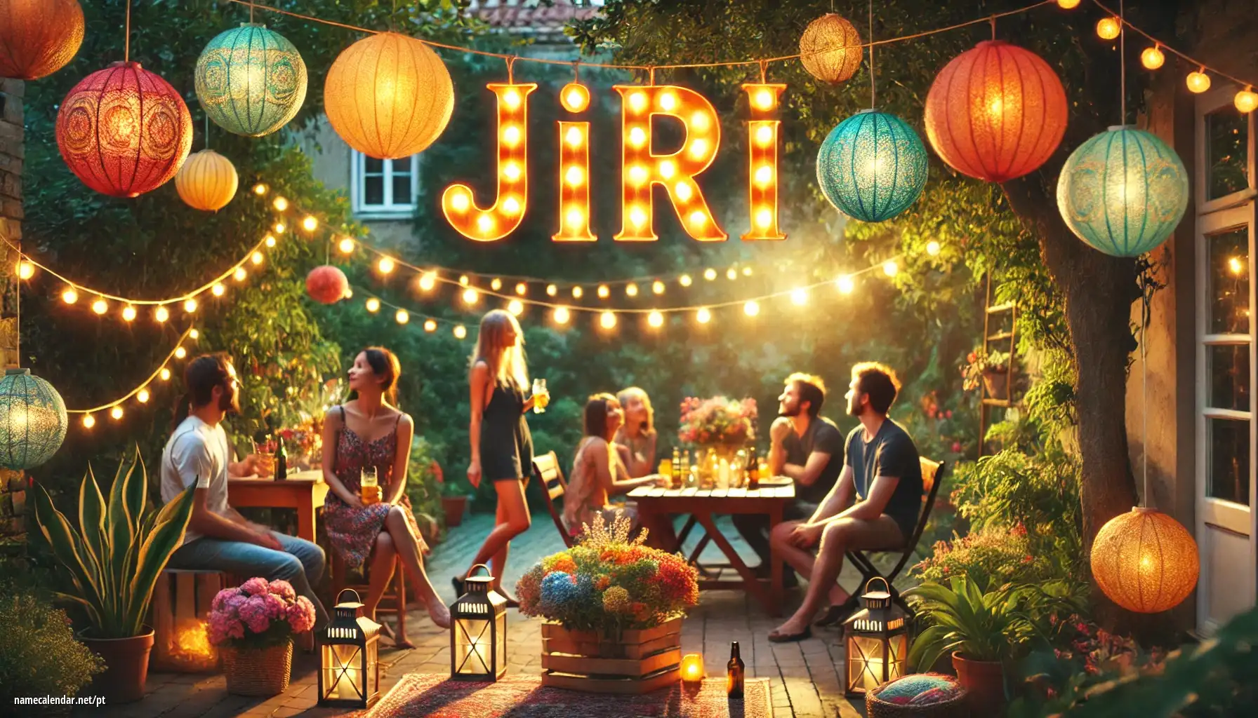 Celebração do dia do nome e nome - Jiří