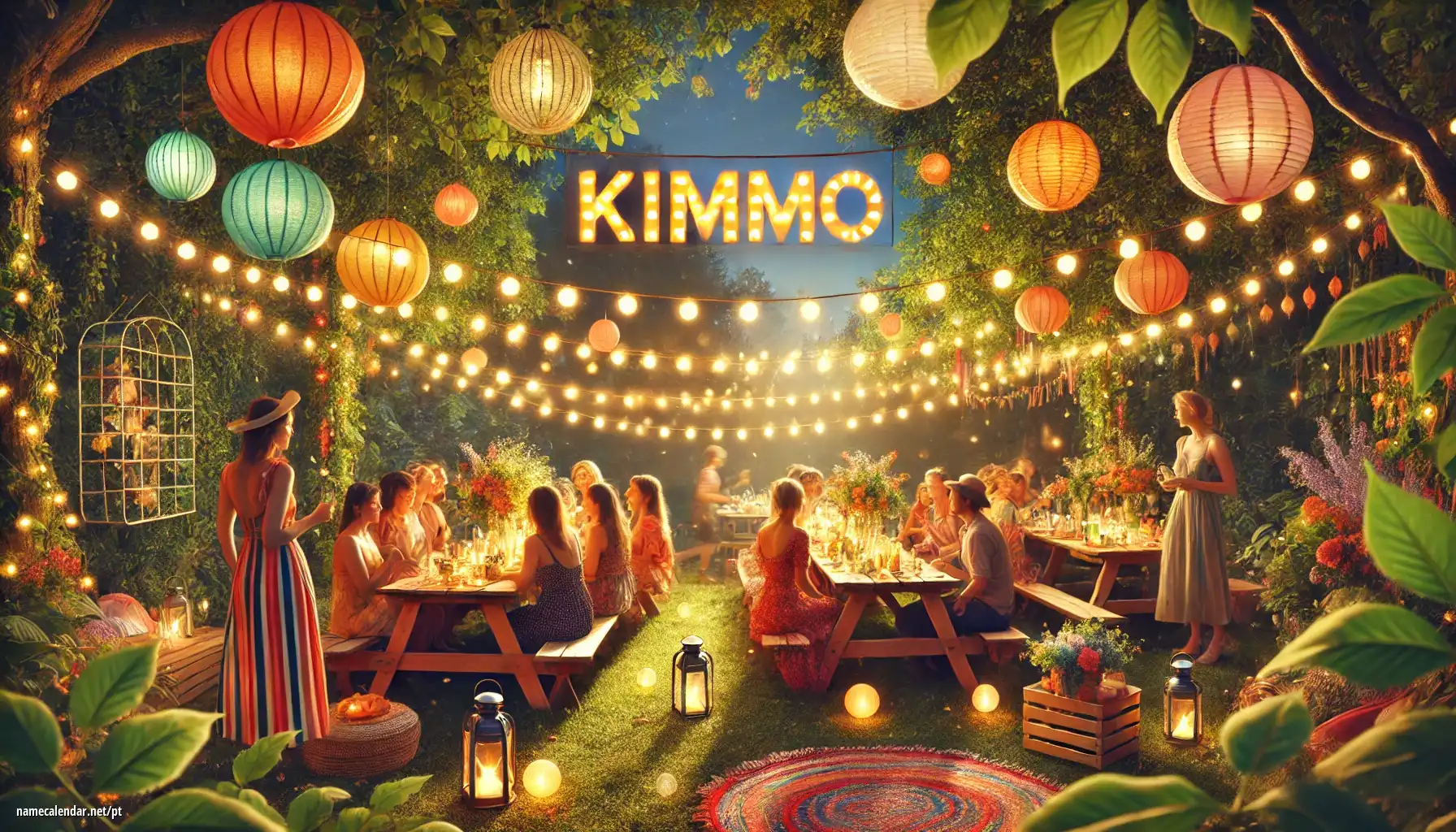 Celebração do dia do nome e nome - Kimmo