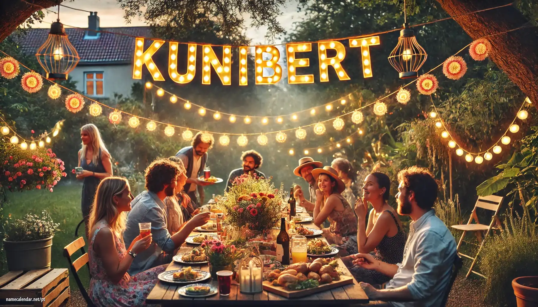 Celebração do dia do nome e nome - Kunibert