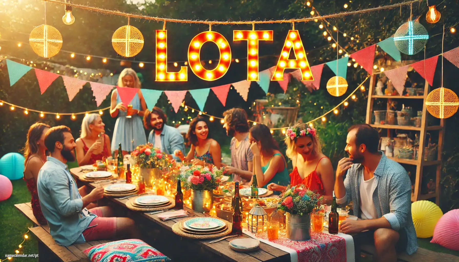 Celebração do dia do nome e nome - Lota