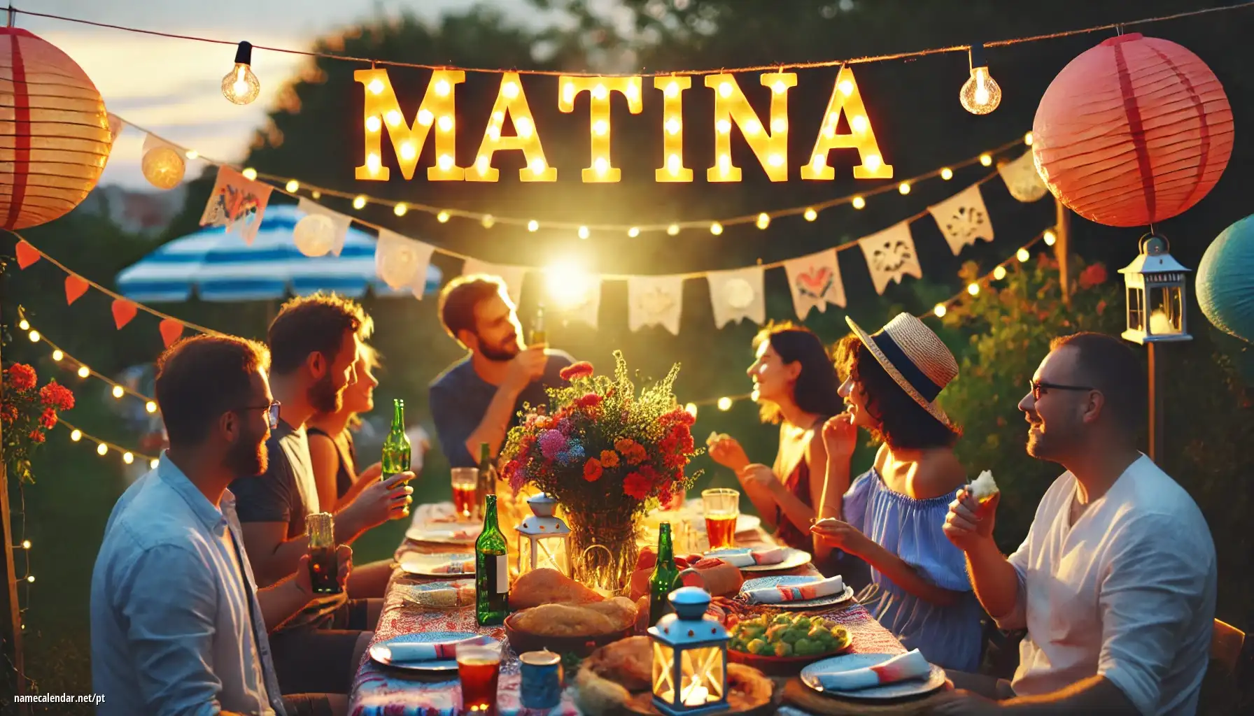 Celebração do dia do nome e nome - Matina