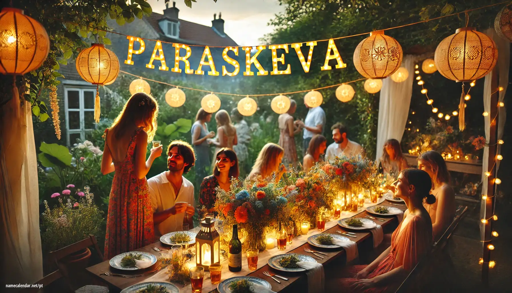 Celebração do dia do nome e nome - Paraskeva