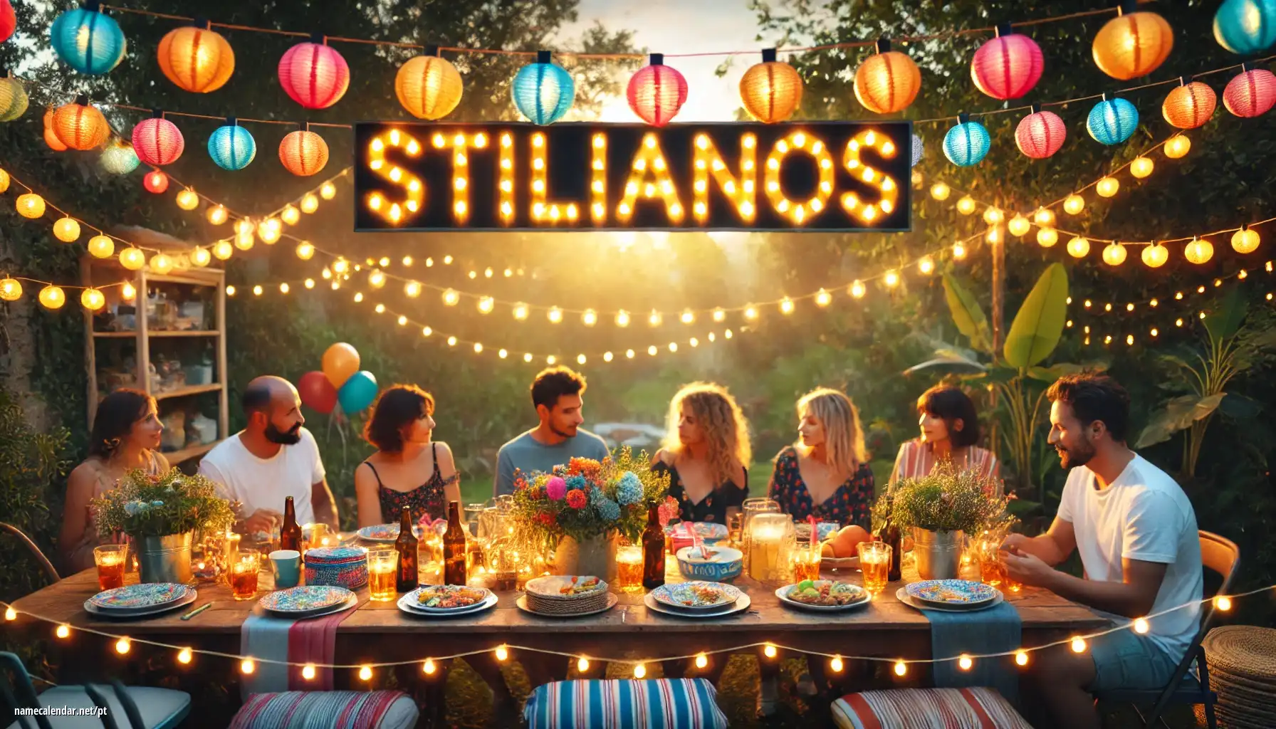 Celebração do dia do nome e nome - Stilianos