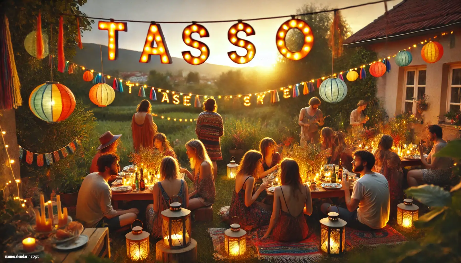 Celebração do dia do nome e nome - Tasso
