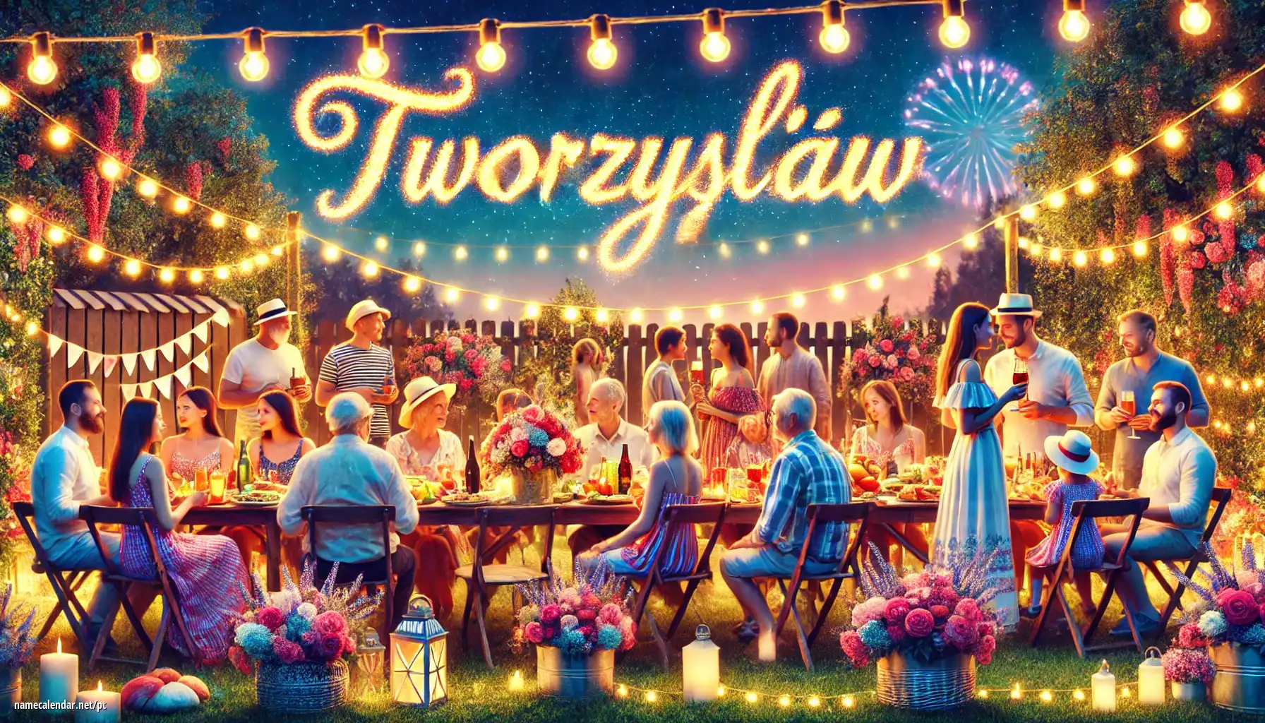 Celebração do dia do nome e nome - Tworzysław