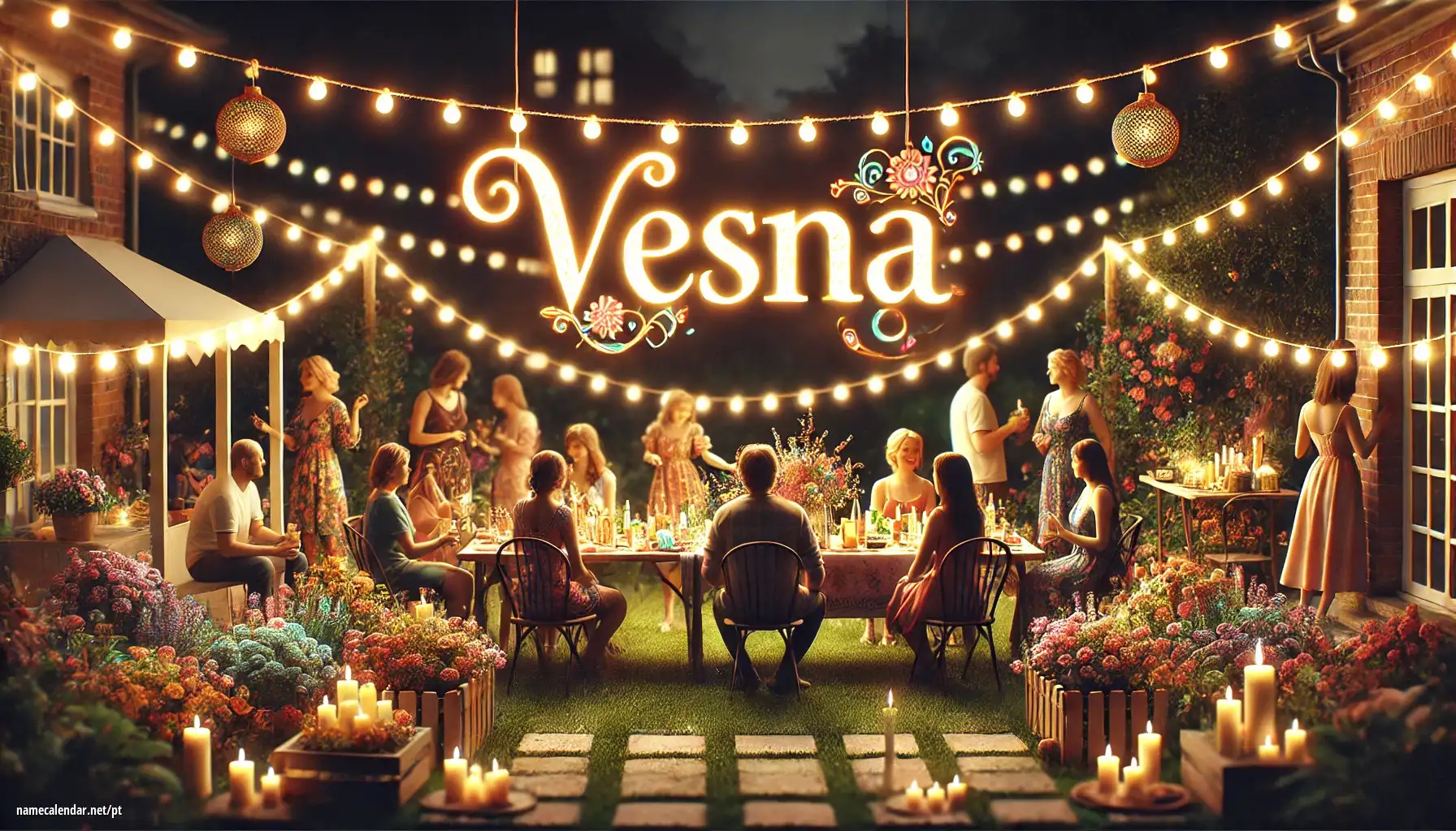 Celebração do dia do nome e nome - Vesna