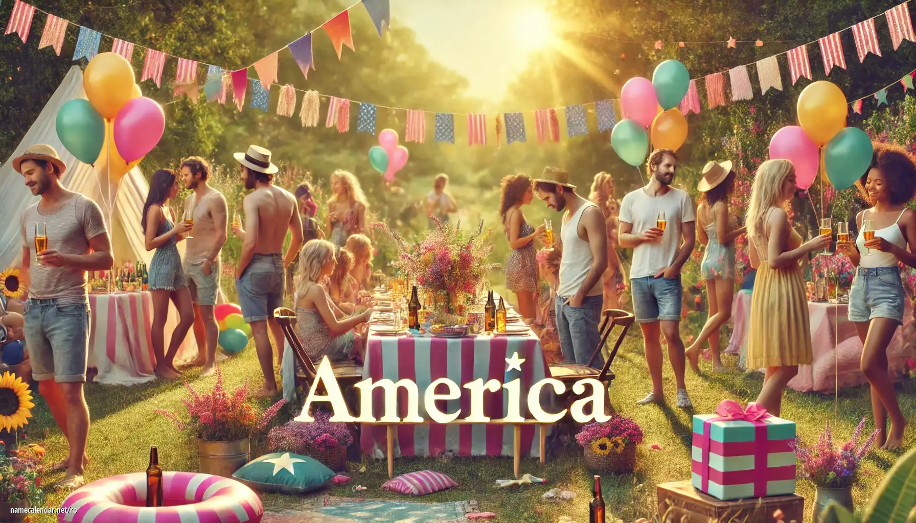 Sărbătorirea zilei onomastice și a numelui - America