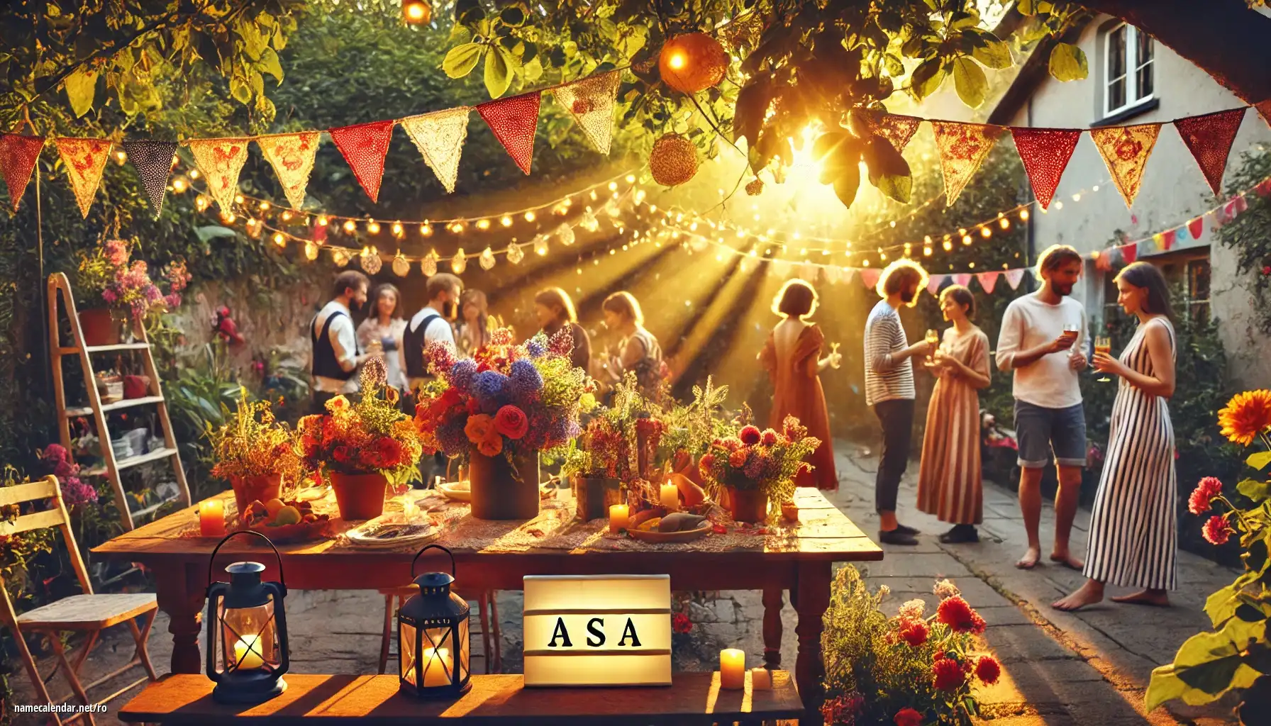 Sărbătorirea zilei onomastice și a numelui - Asa