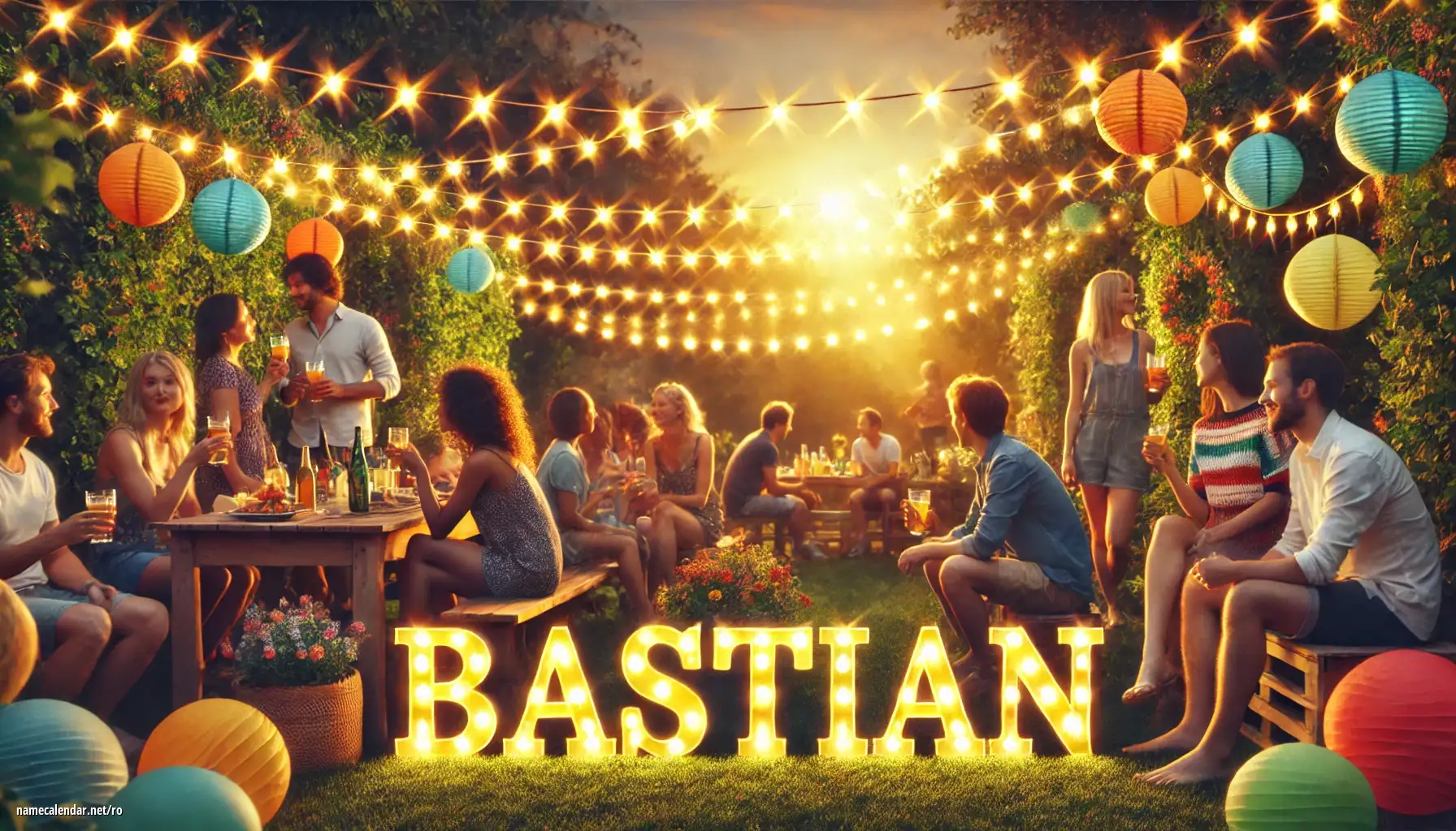 Sărbătorirea zilei onomastice și a numelui - Bastian