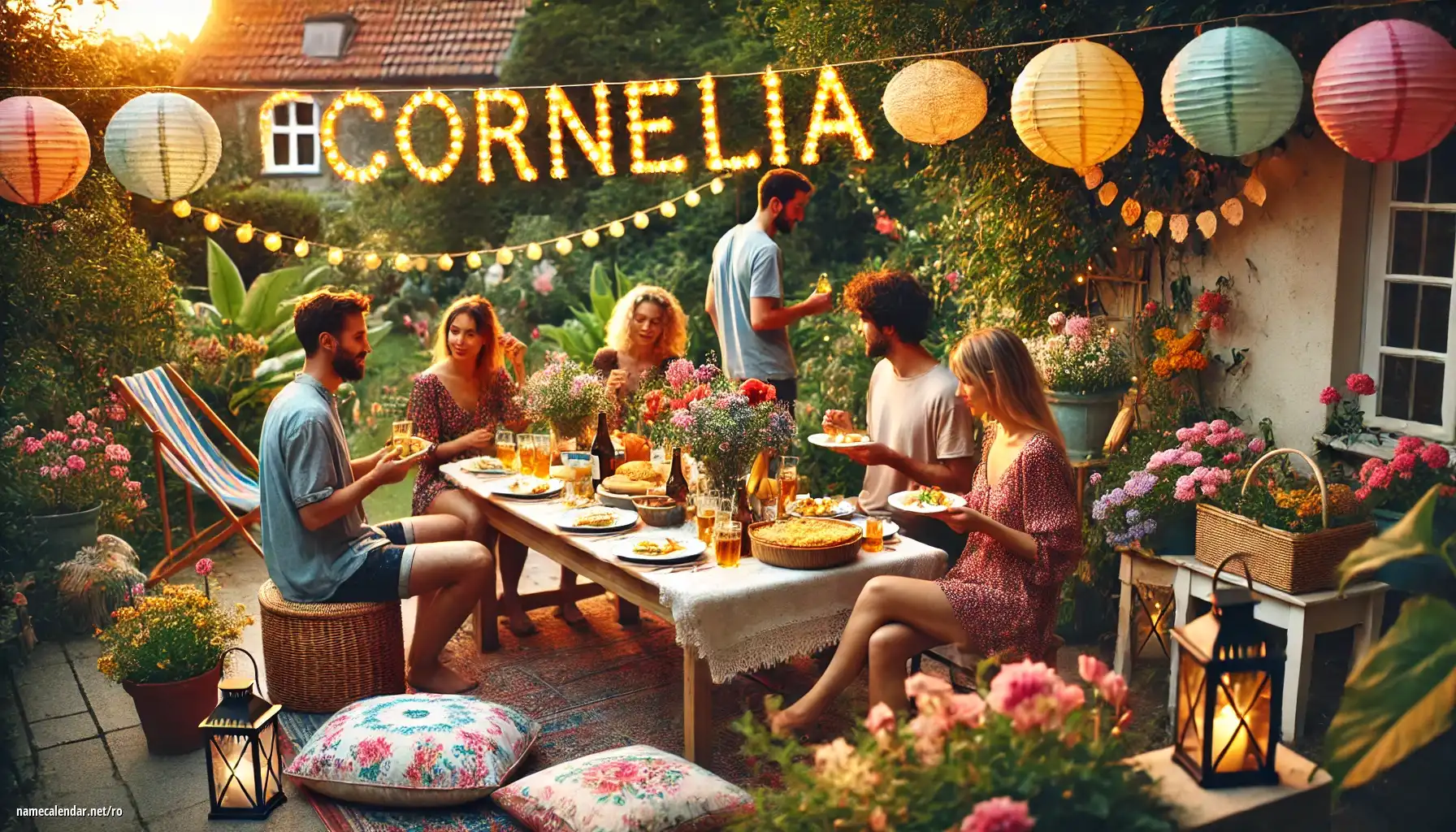 Sărbătorirea zilei onomastice și a numelui - Cornelia