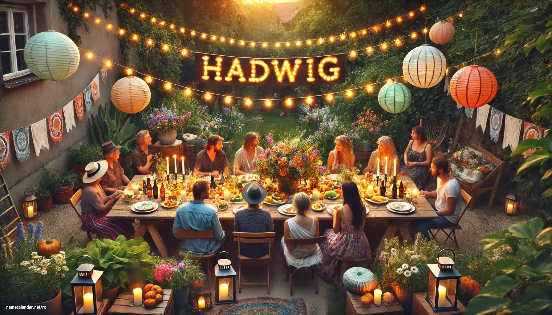 Sărbătorirea zilei onomastice și a numelui - Hadwig