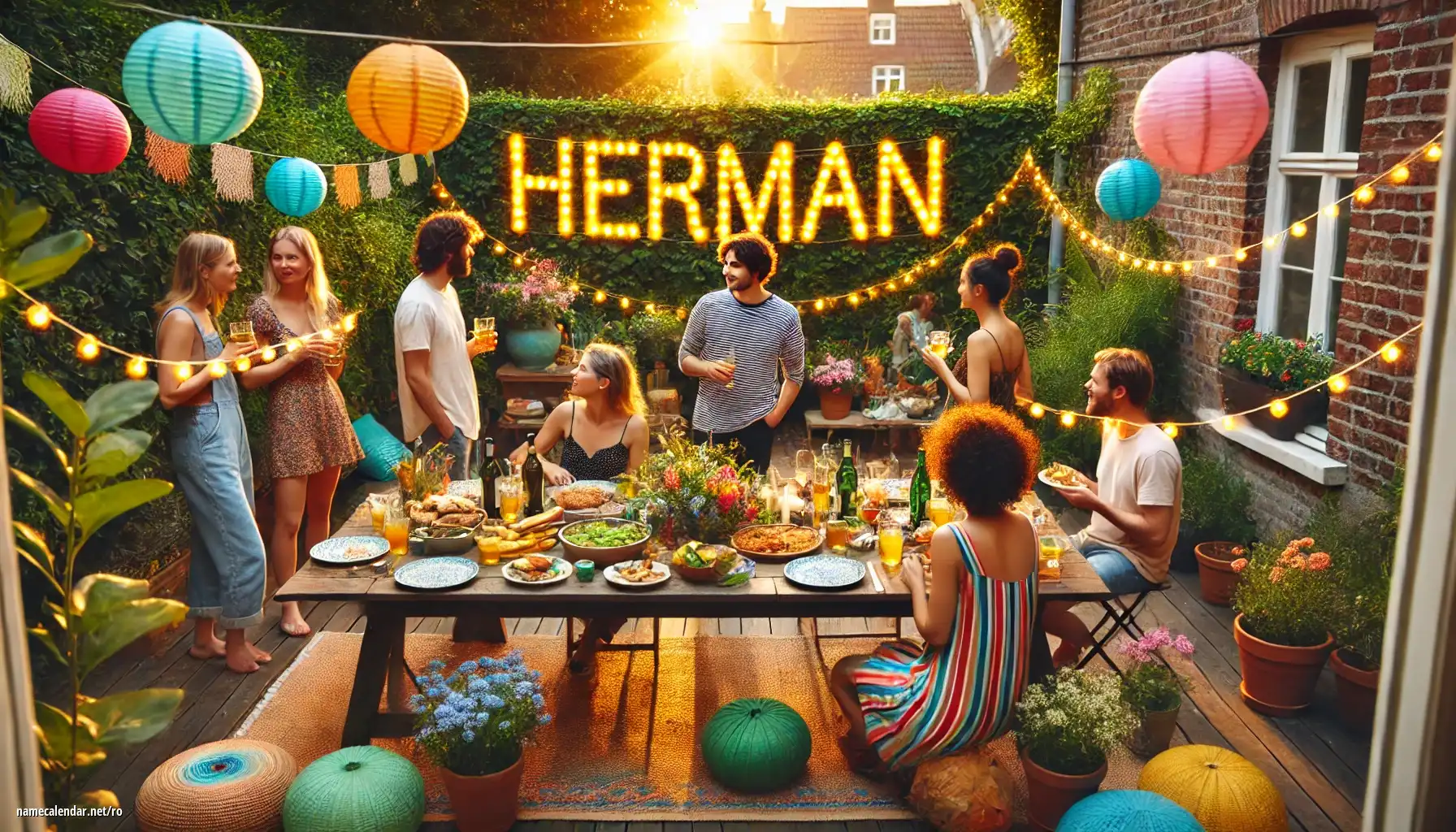 Sărbătorirea zilei onomastice și a numelui - Herman