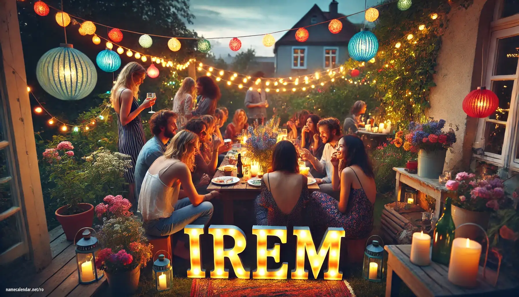 Sărbătorirea zilei onomastice și a numelui - Irem