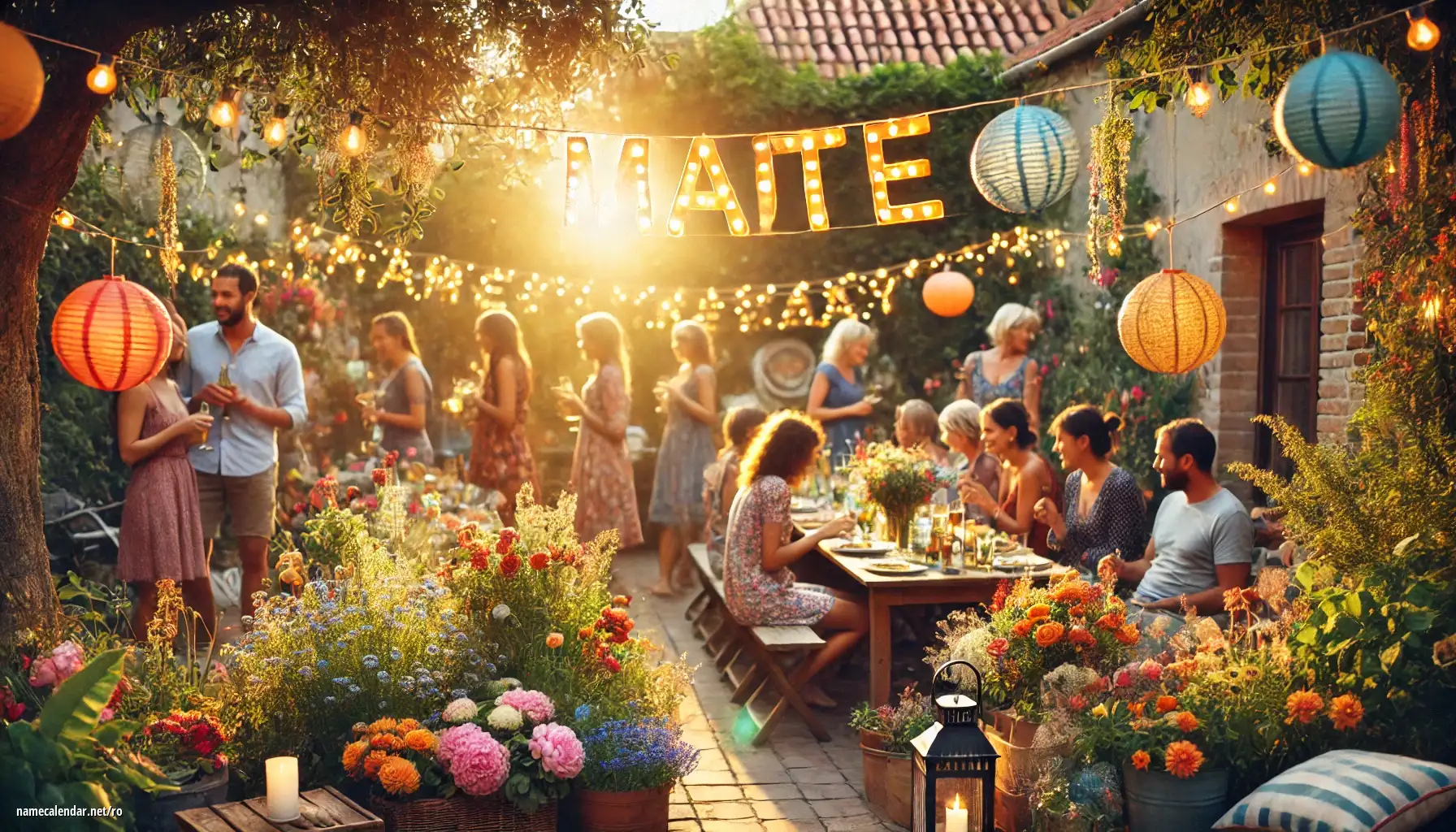 Sărbătorirea zilei onomastice și a numelui - Maite