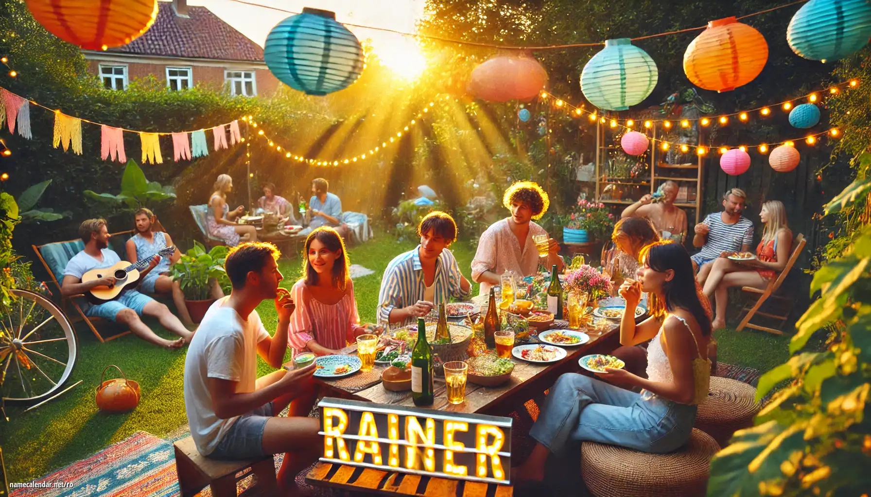 Sărbătorirea zilei onomastice și a numelui - Rainer