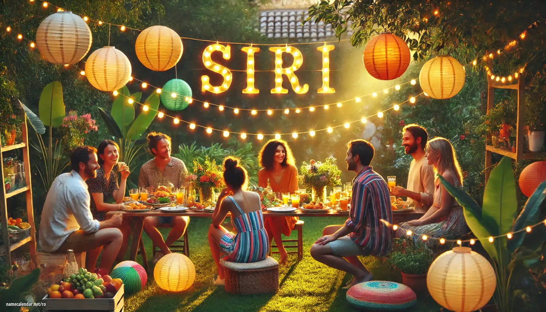 Sărbătorirea zilei onomastice și a numelui - Siri