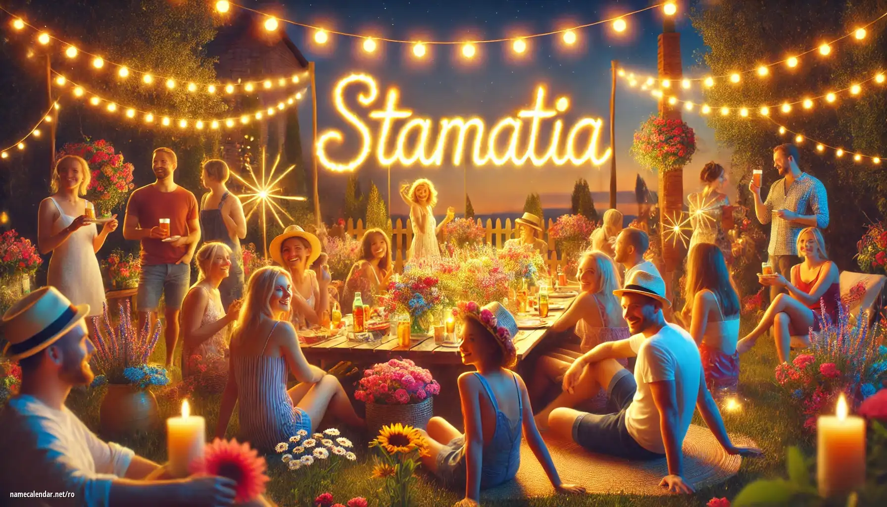 Sărbătorirea zilei onomastice și a numelui - Stamatia