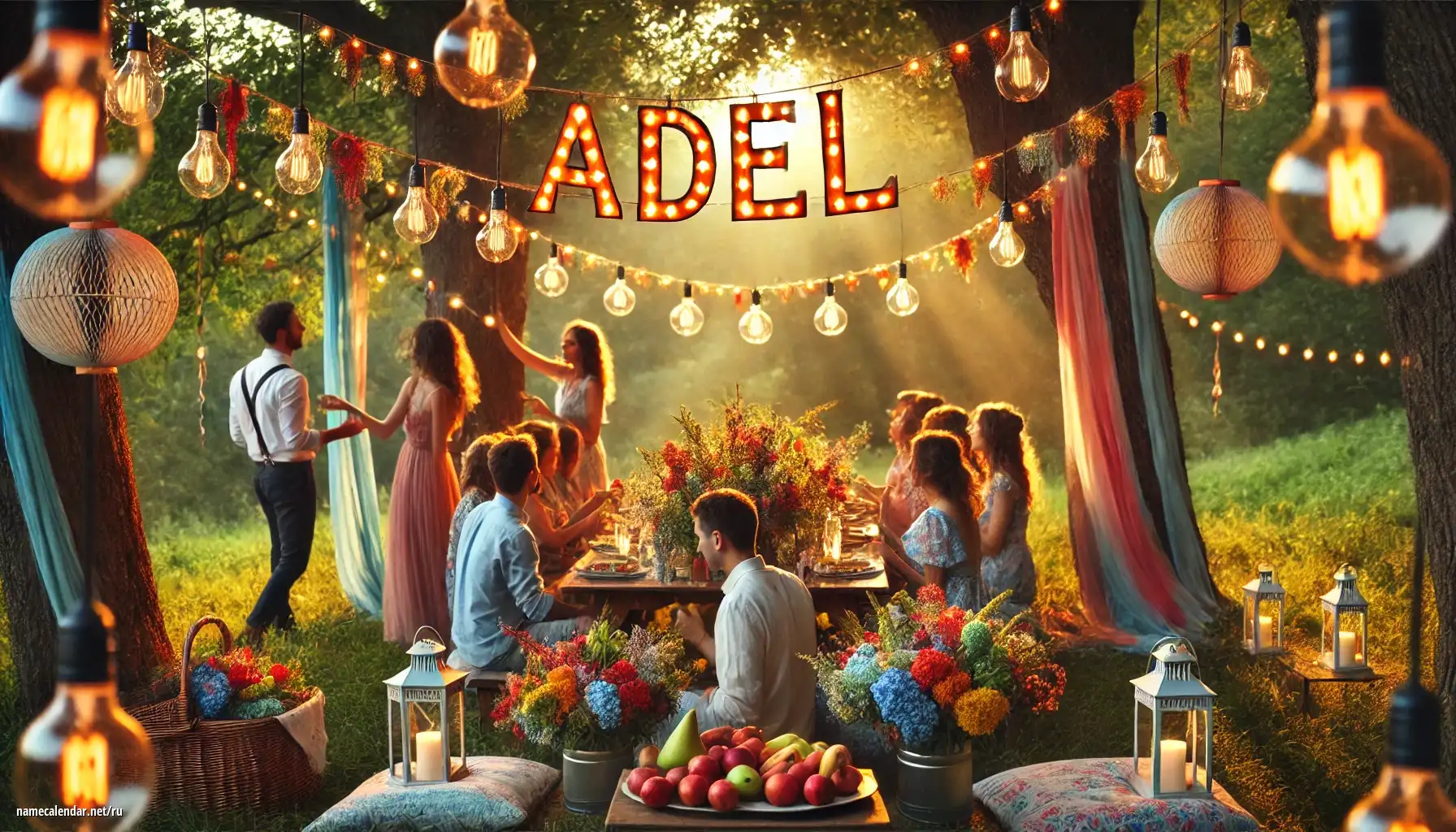 Празднование именин и именин - Adél