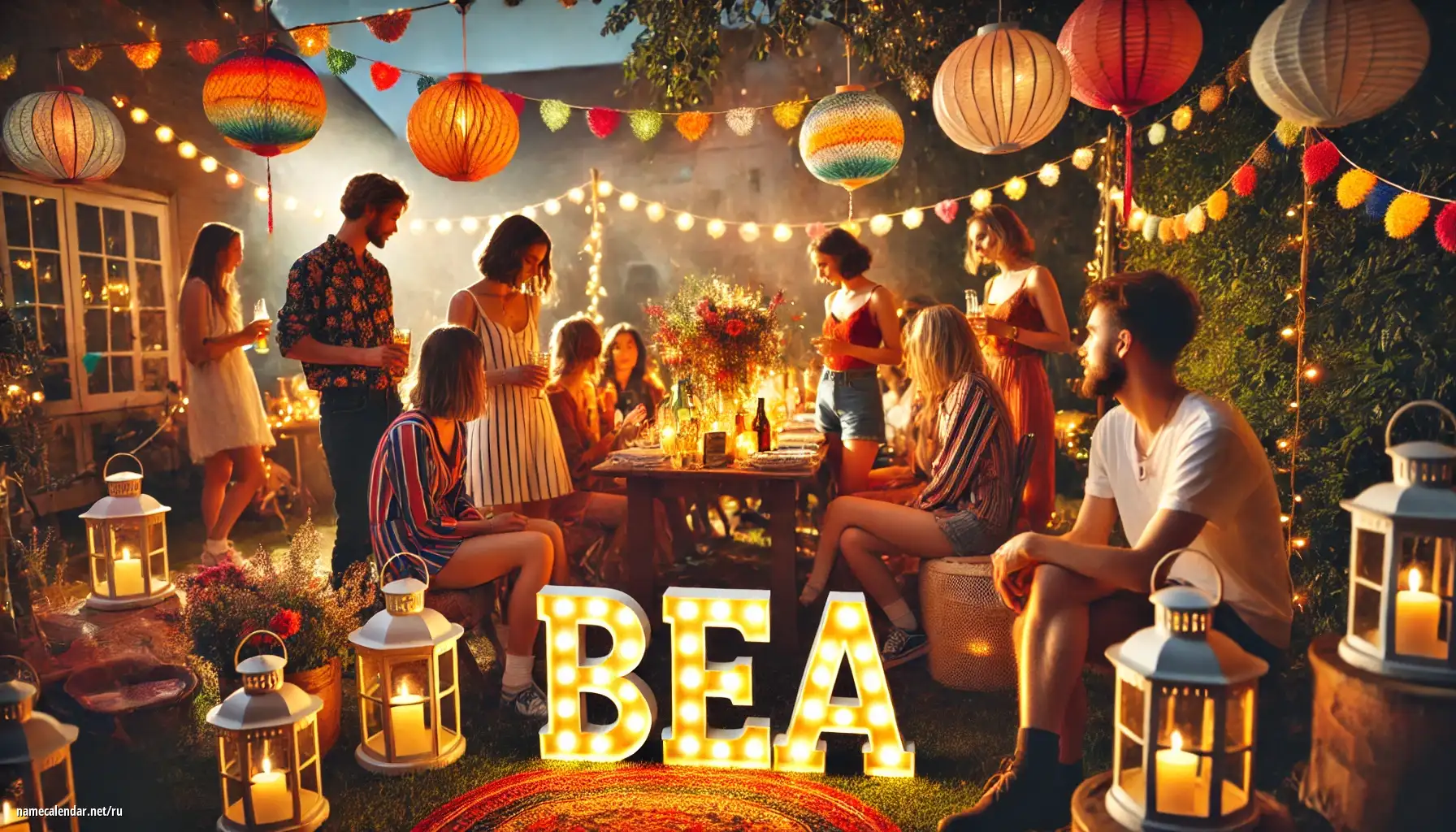 Празднование именин и именин - Bea