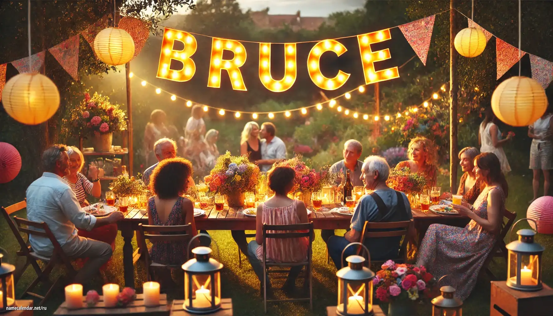 Празднование именин и именин - Bruce