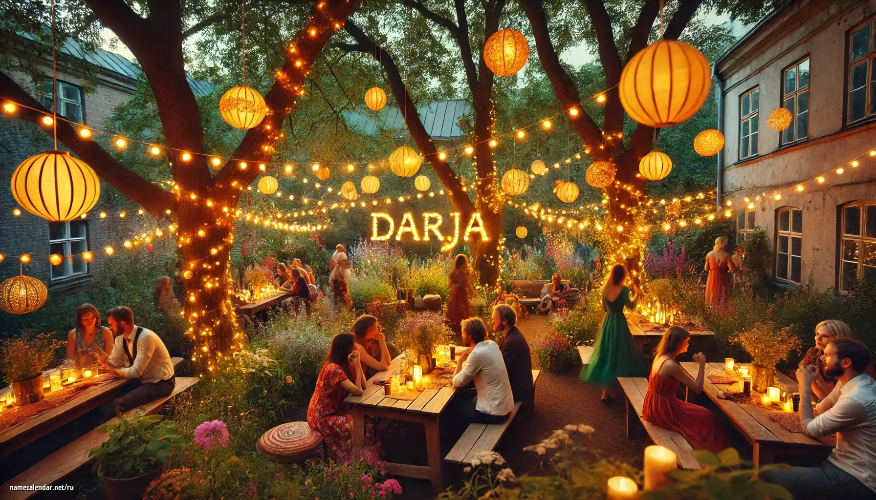 Празднование именин и именин - Darja