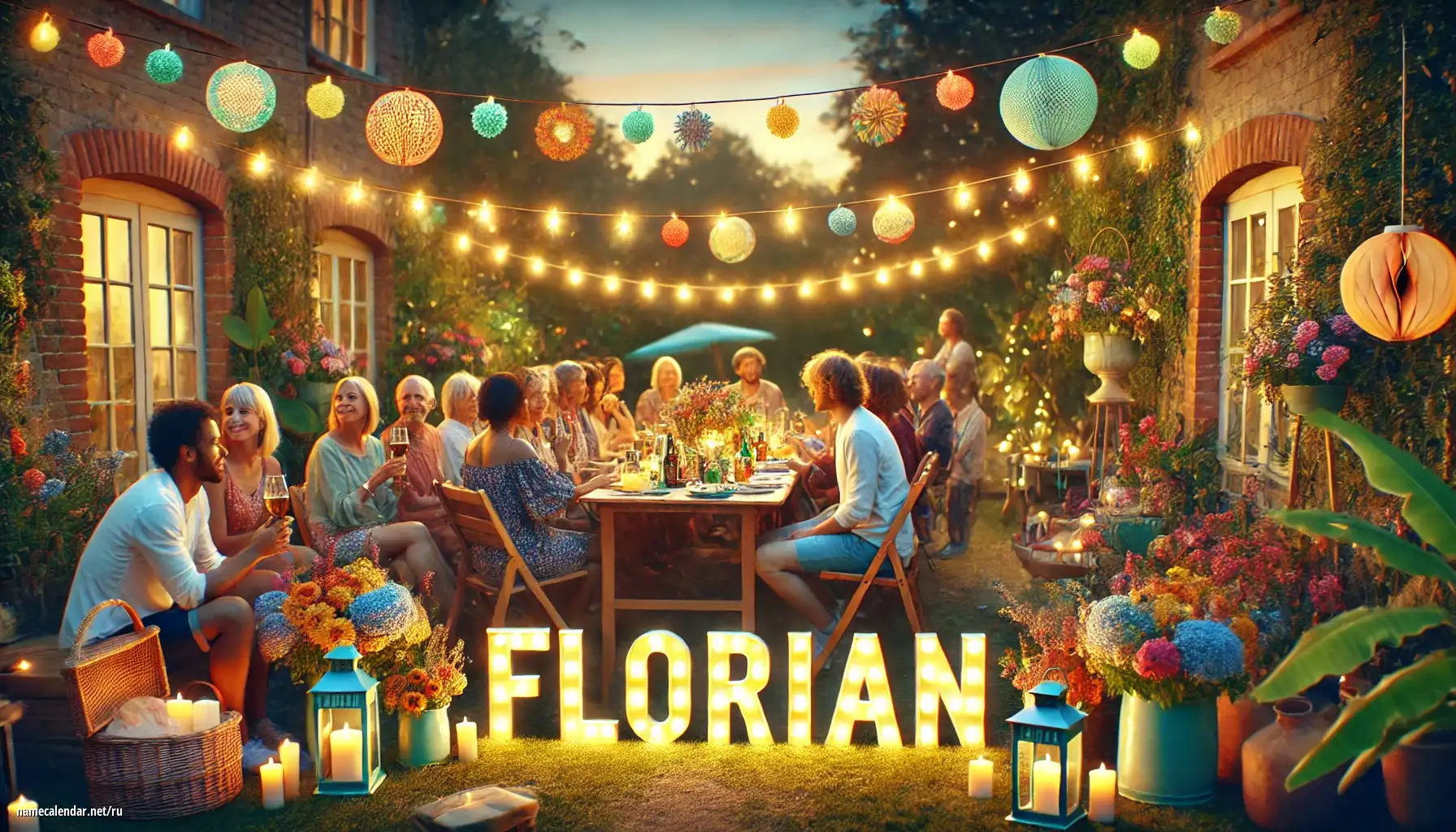 Празднование именин и именин - Florián