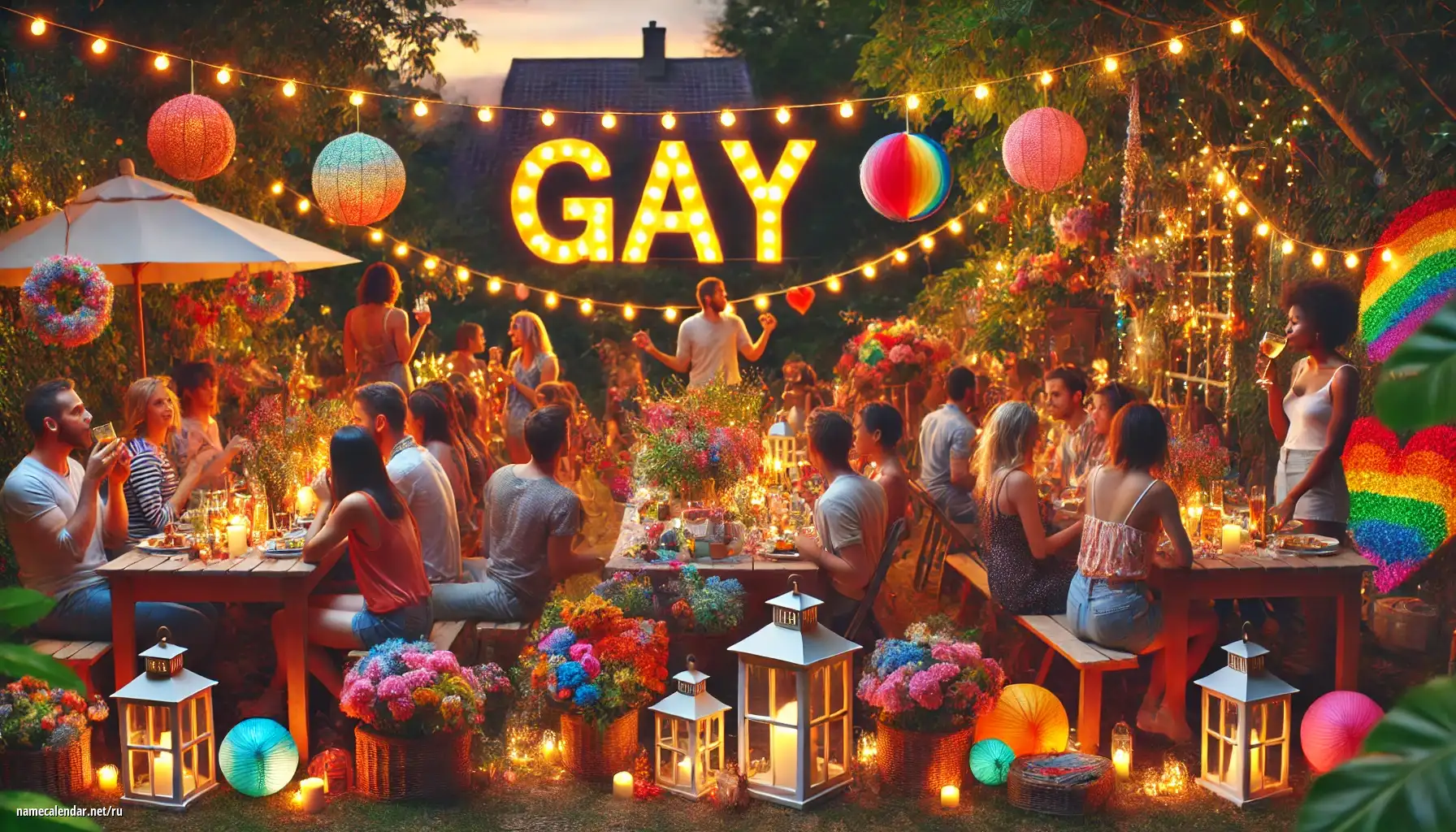 Празднование именин и именин - Gay