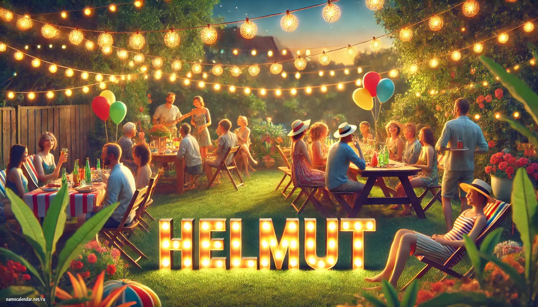 Празднование именин и именин - Helmut