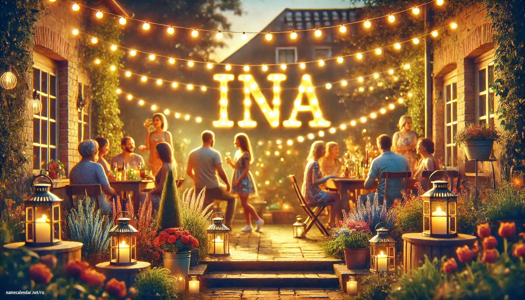 Празднование именин и именин - Ina