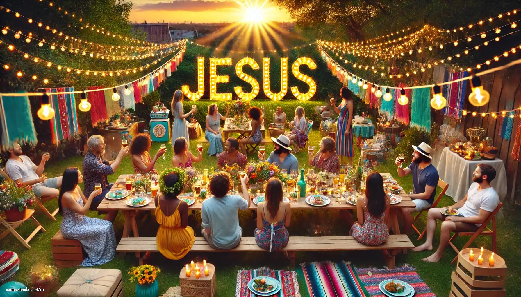 Празднование именин и именин - Jesus