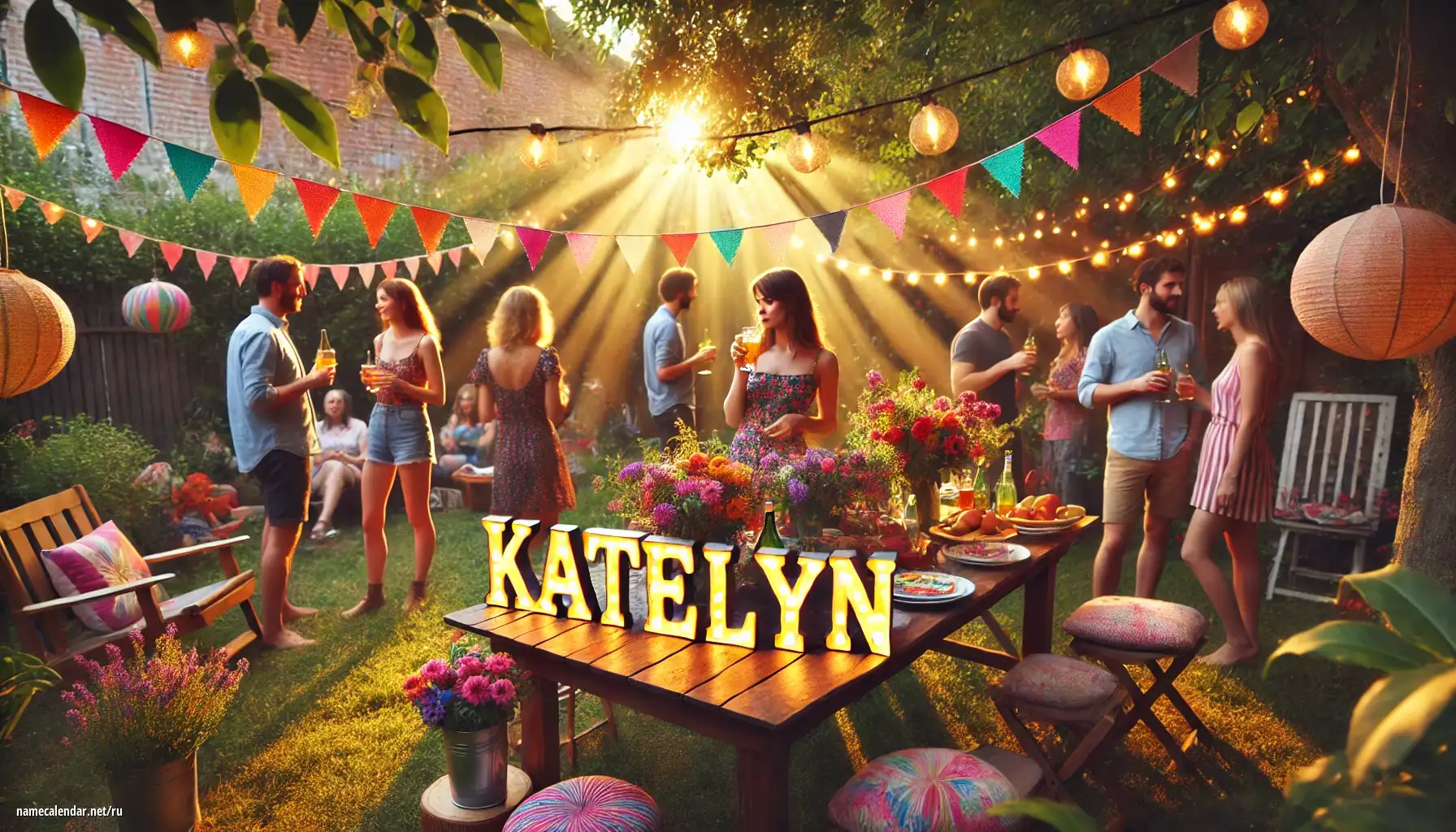 Празднование именин и именин - Katelyn