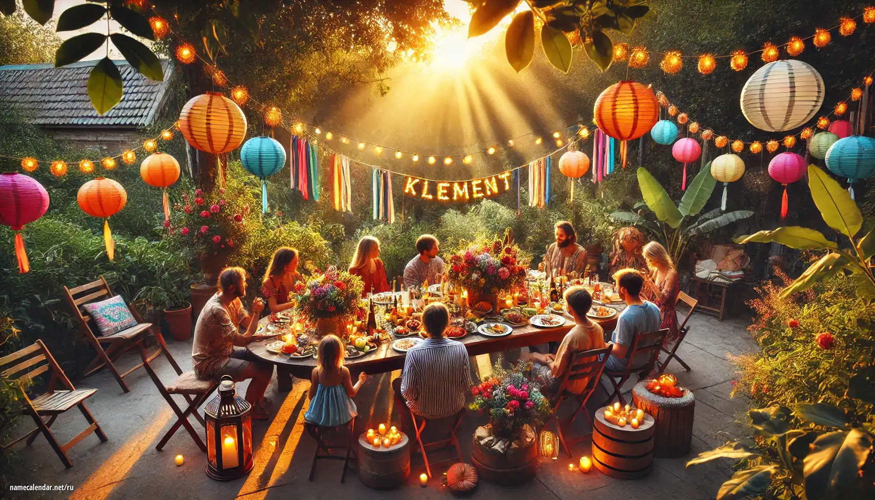 Празднование именин и именин - Klement