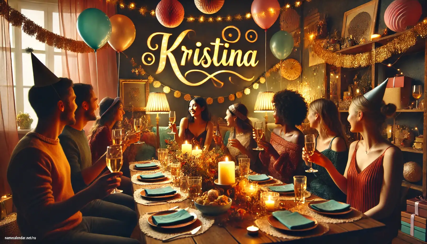 Празднование именин и именин - Kristina
