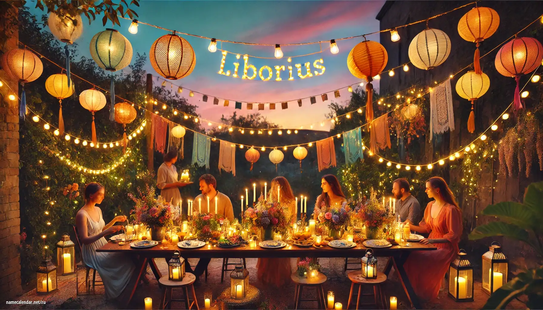 Празднование именин и именин - Liborius