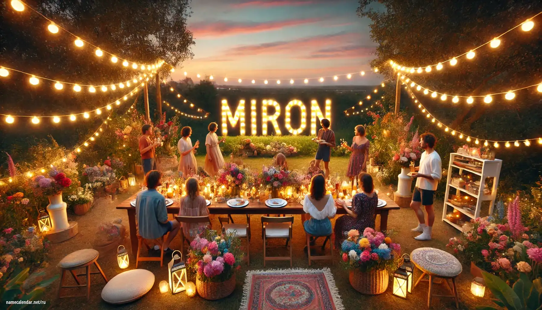 Празднование именин и именин - Miron