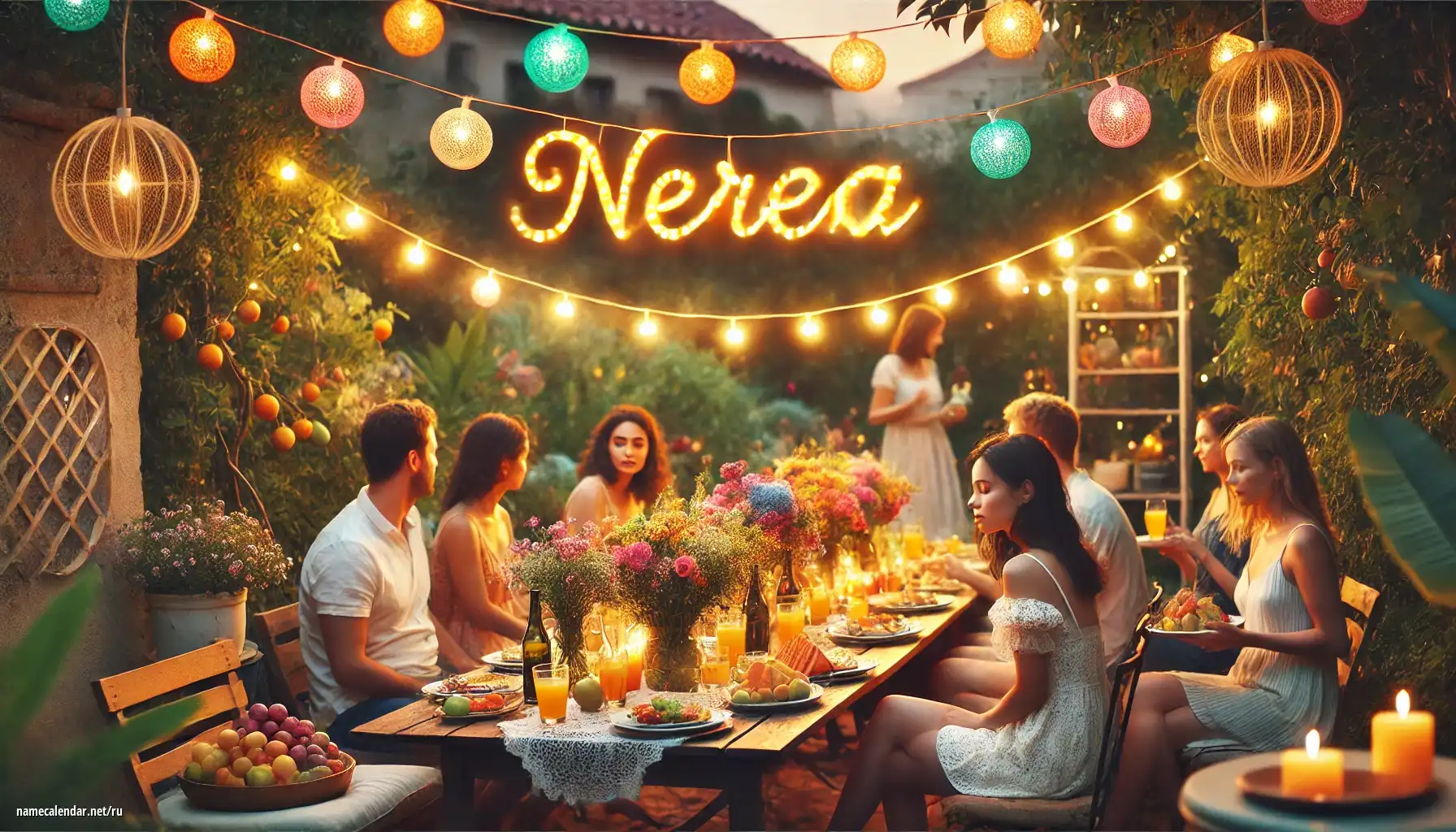 Празднование именин и именин - Nerea