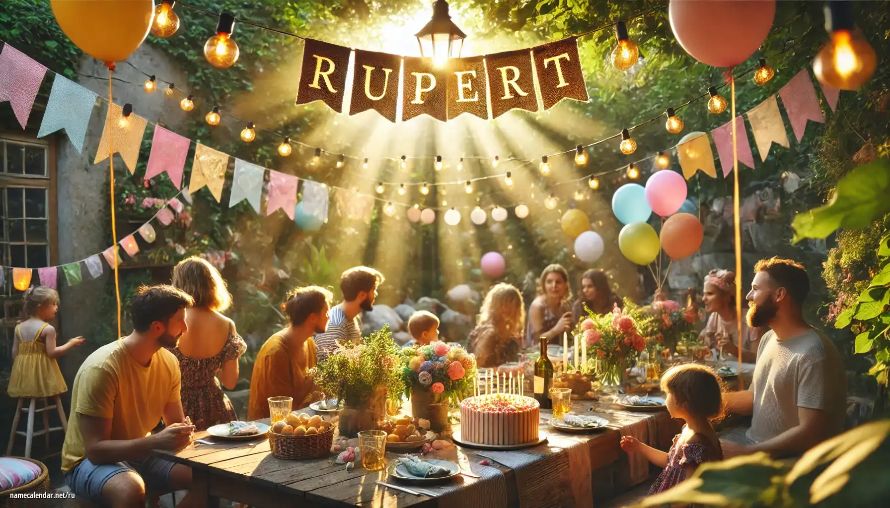 Празднование именин и именин - Rupert