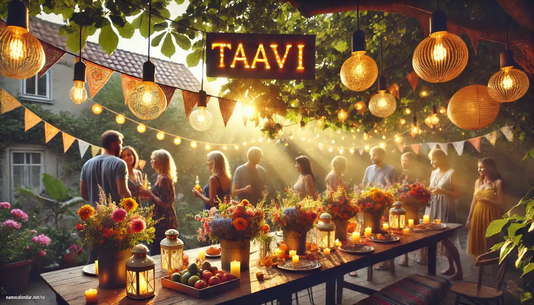 Празднование именин и именин - Taavi