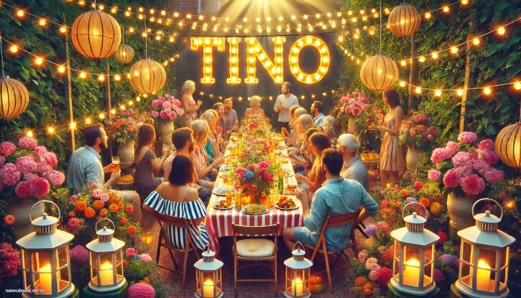 Празднование именин и именин - Tino