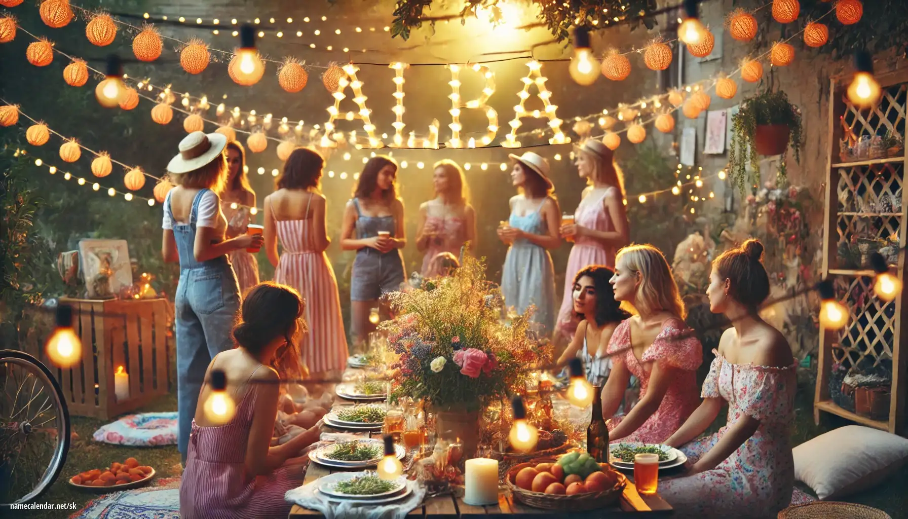 Oslava menín a mien - Alba