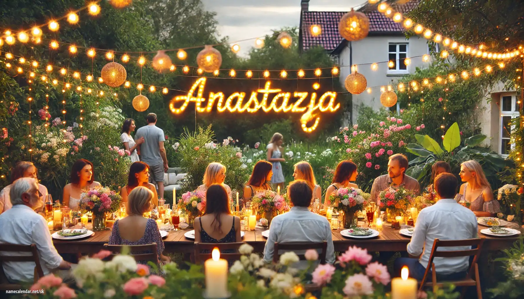 Oslava menín a mien - Anastazja