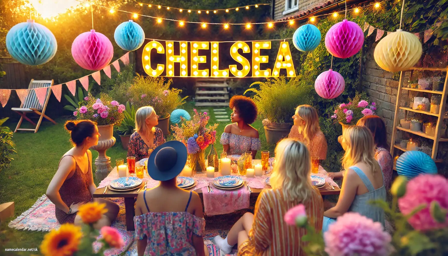 Oslava menín a mien - Chelsea