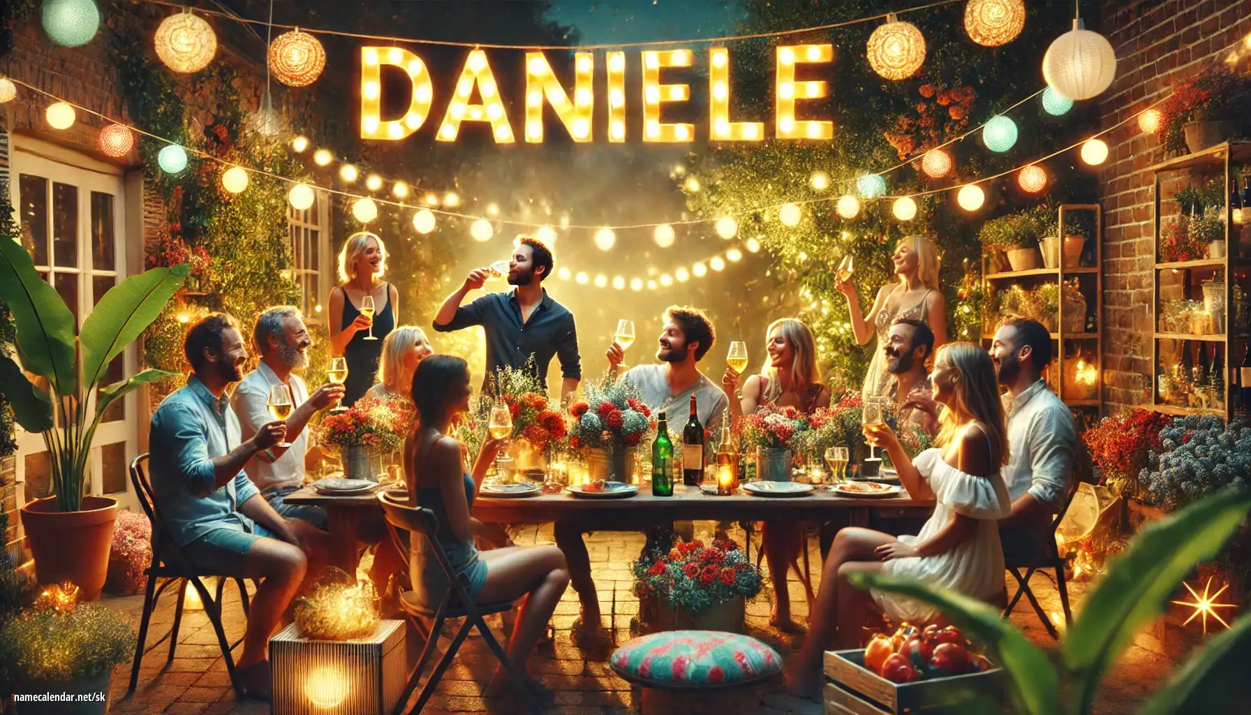 Oslava menín a mien - Daniele