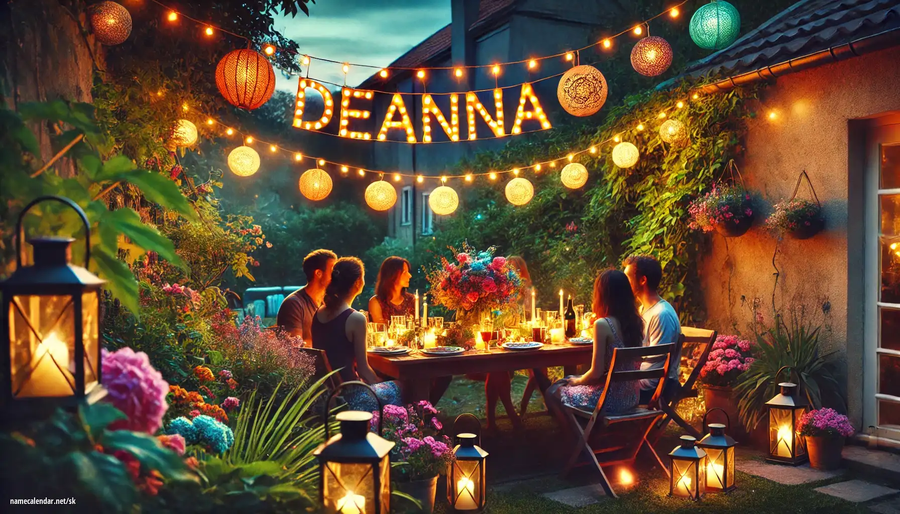 Oslava menín a mien - Deanna