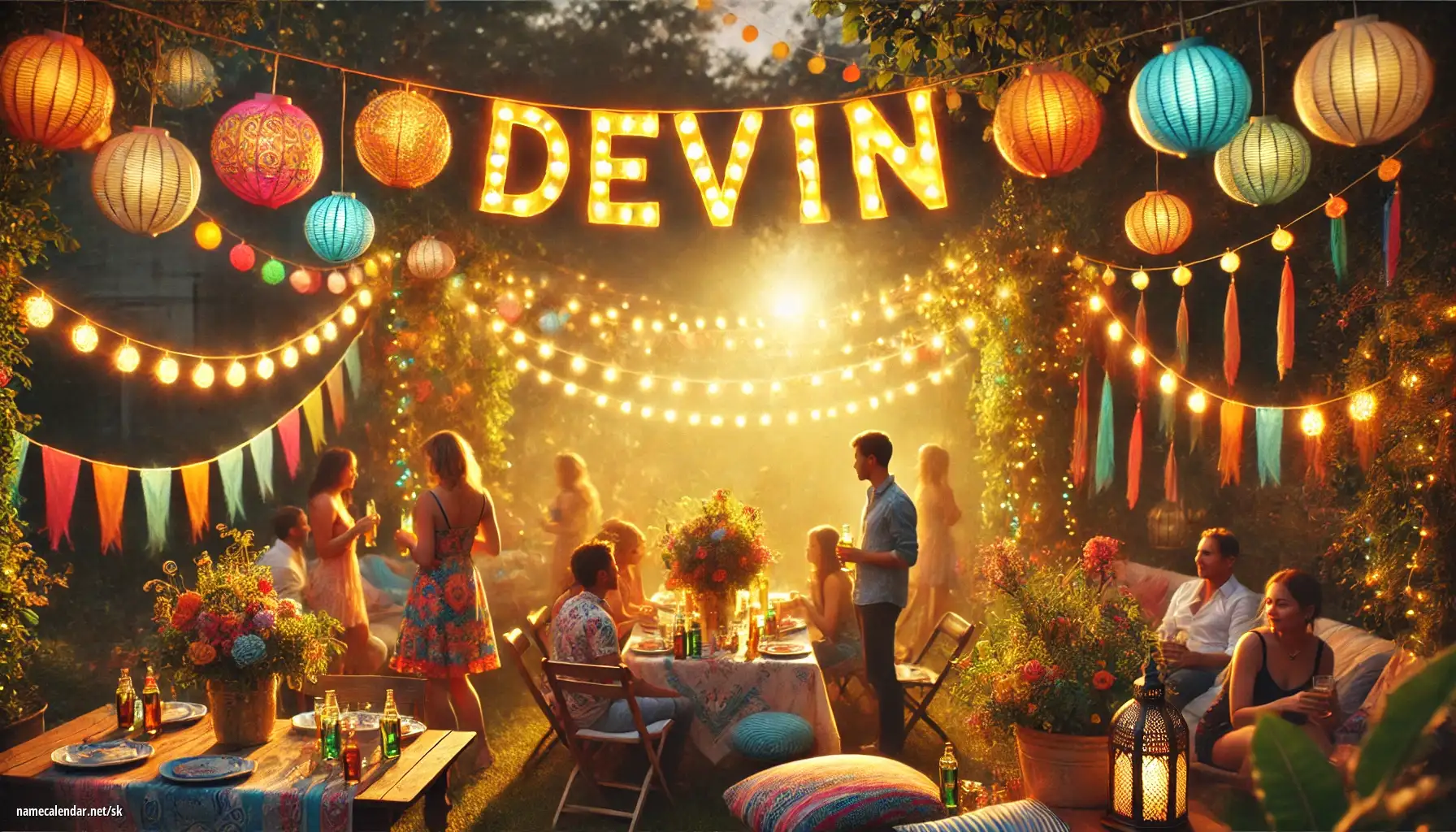 Oslava menín a mien - Devin