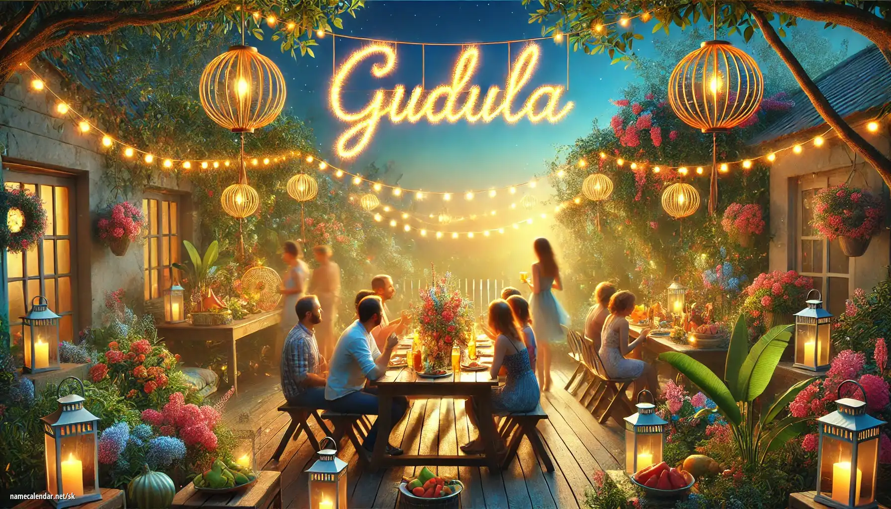 Oslava menín a mien - Gudula