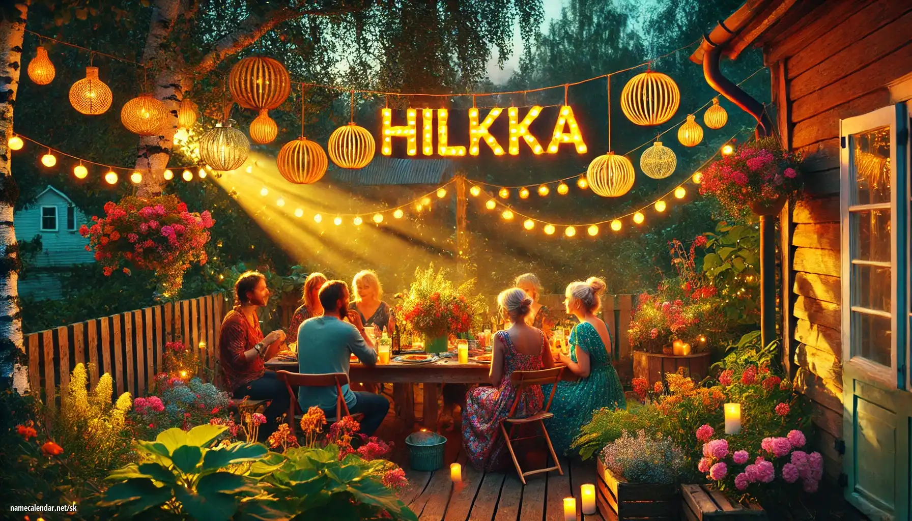 Oslava menín a mien - Hilkka